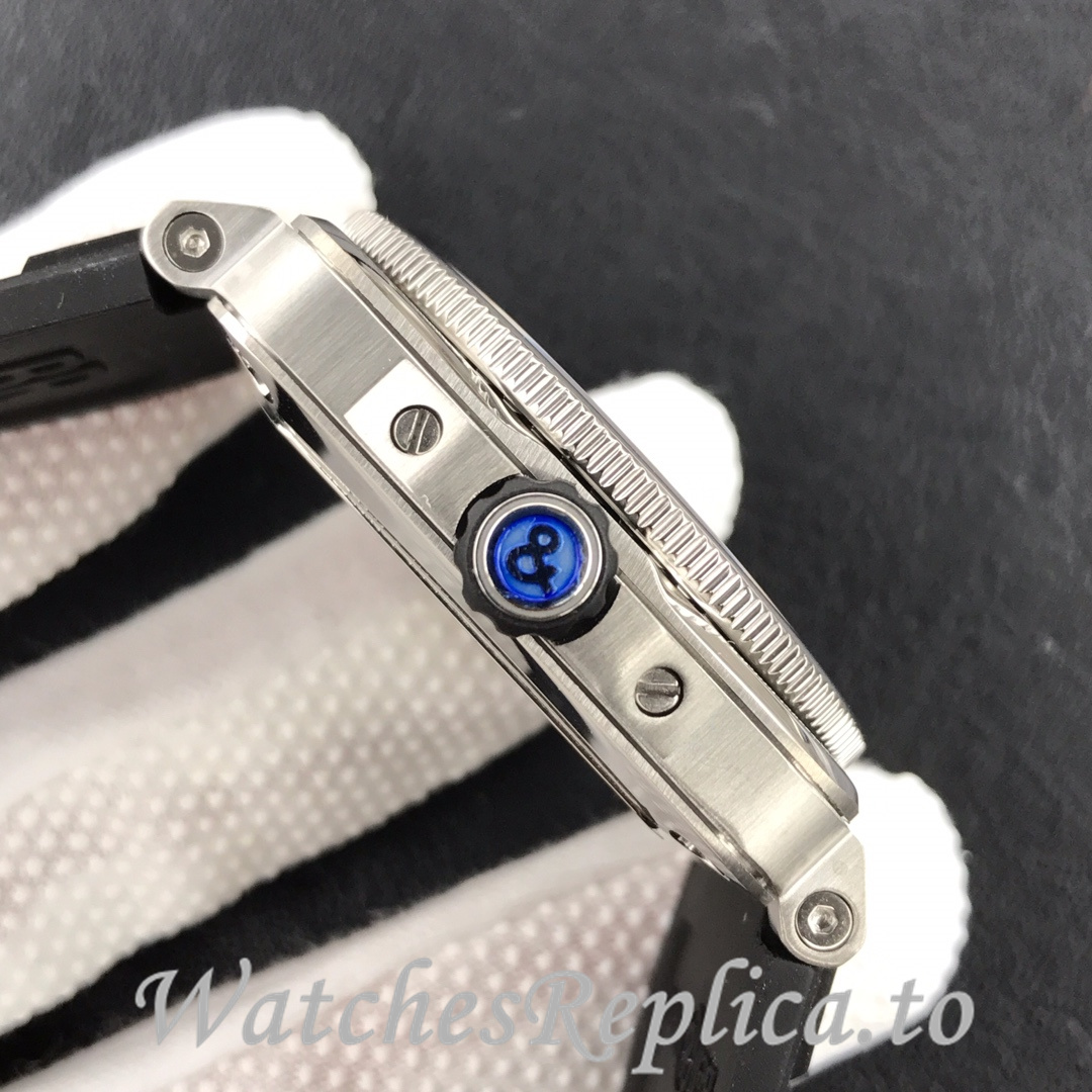 Bell Ross Replica BR 03 BR03-92 Rubber strap 42MM - WatchesReplica.is