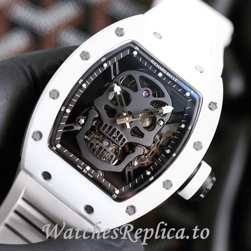 Richard Mille Replica RM052 Rubber strap 50MM - WatchesReplica.is