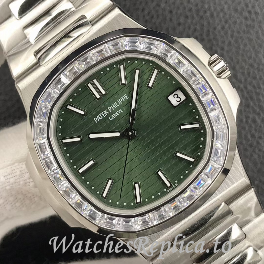 Patek Philippe Replica Nautilus 5711 Stainless steel strap 40MM - WatchesReplica.is