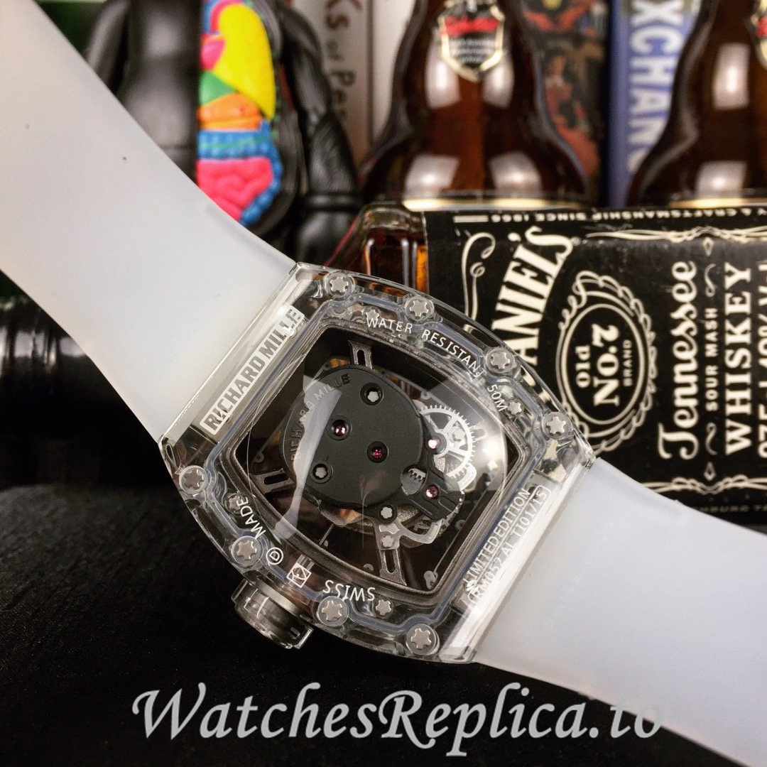 Richard Mille Replica RM052 Rubber strap 50MM - WatchesReplica.is