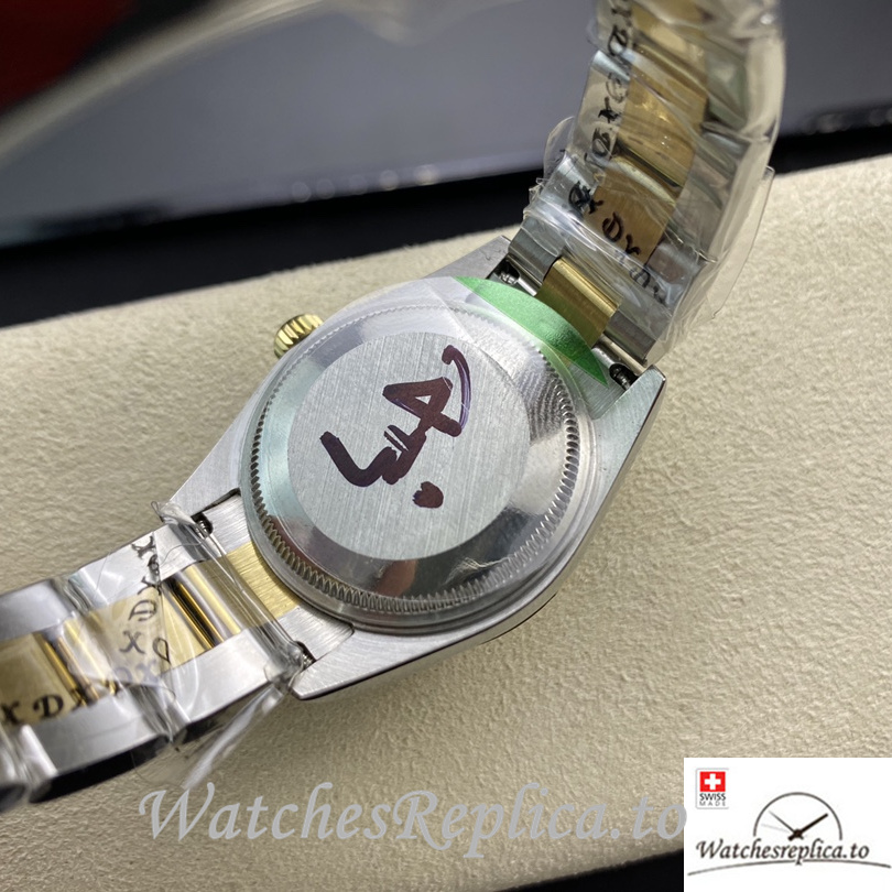 Swiss Rolex Datejust Replica 178384 Stainless steel strap 31MM Silver Dial - WatchesReplica.is