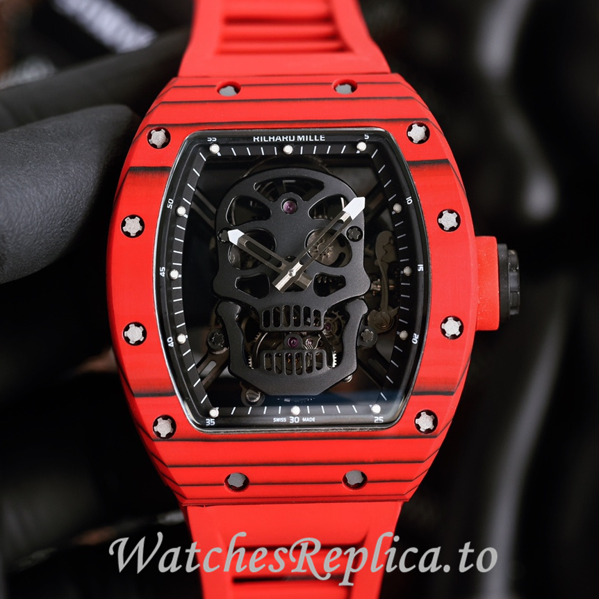 Richard Mille Replica RM052 Rubber strap 50MM - WatchesReplica.is