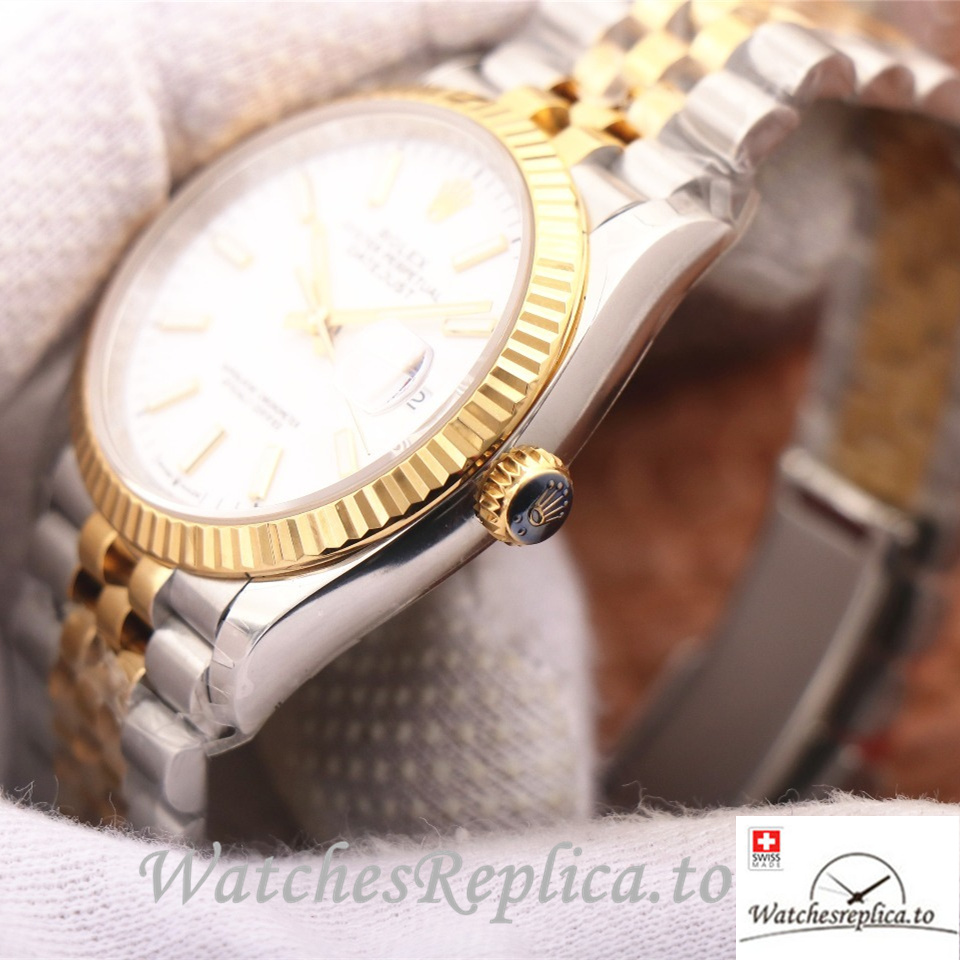 Swiss Rolex Datejust Replica 126233 Stainless steel strap 36MM - WatchesReplica.is