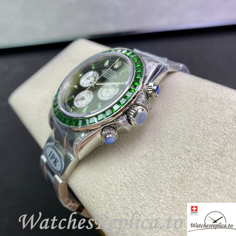 Swiss Rolex Daytona 116598RBOW Replica Stainless steel strap 40MM - WatchesReplica.is