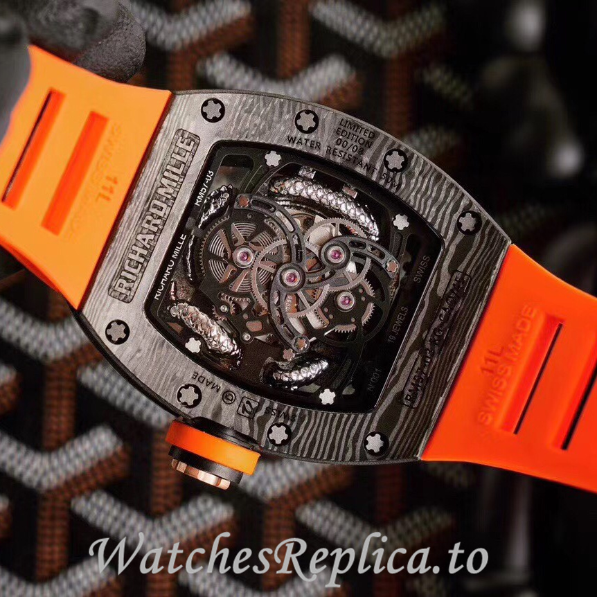 Richard Mille Replica RM57-03 Rubber strap 50MM - WatchesReplica.is