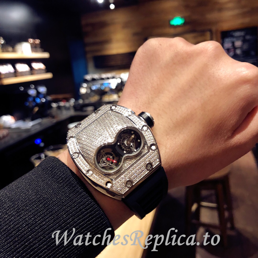 Richard Mille Replica RM-053 Rubber strap 48MM - WatchesReplica.is