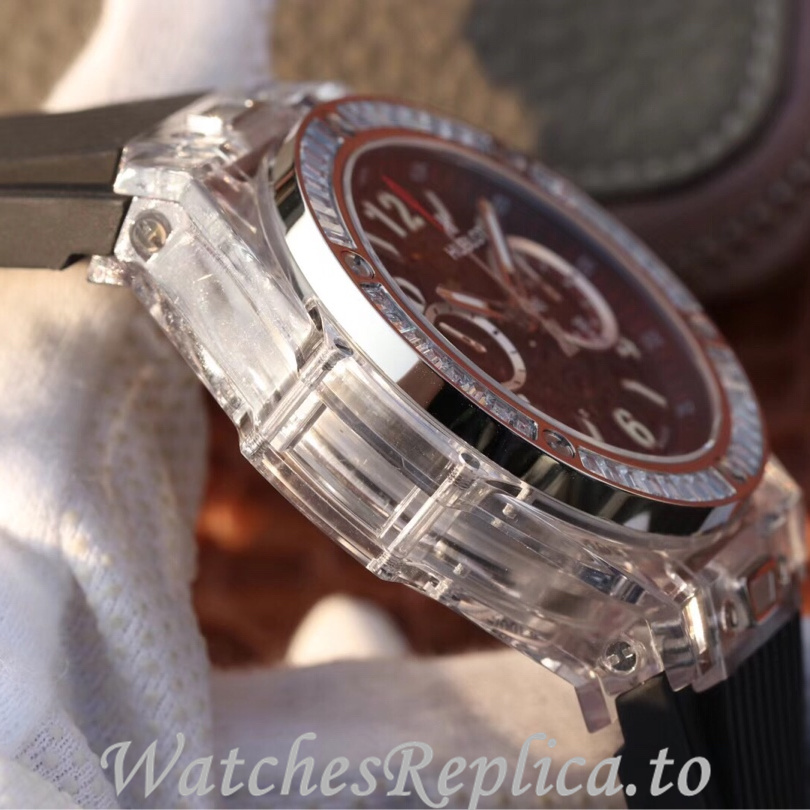 Hublot Replica 411.JX.4802.RT Rubber strap 45MM - WatchesReplica.is