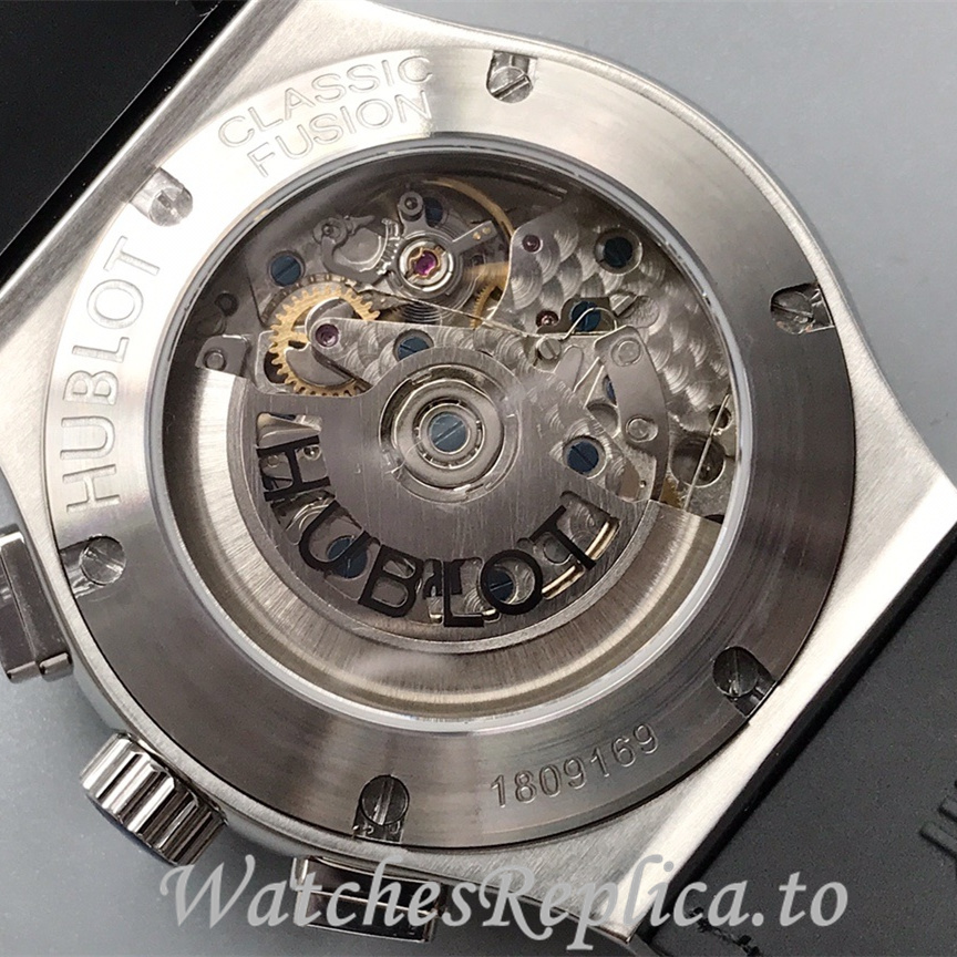 Hublot Replica Classic Fusion Leather strap 45MM - WatchesReplica.is
