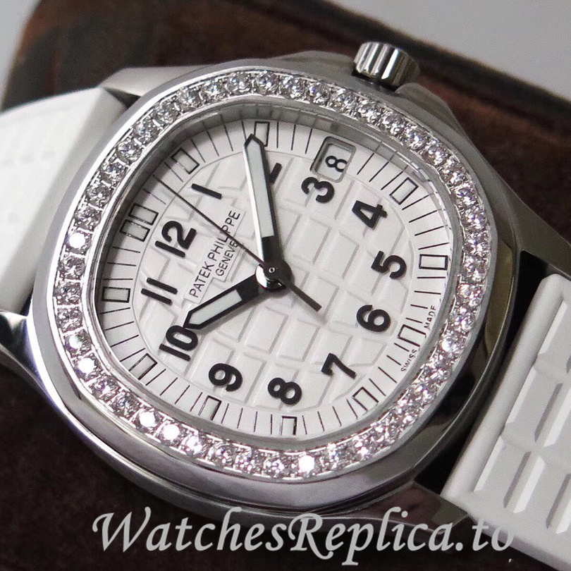 Patek Philippe Replica Aquanaut Rubber strap 35.6MM - WatchesReplica.is