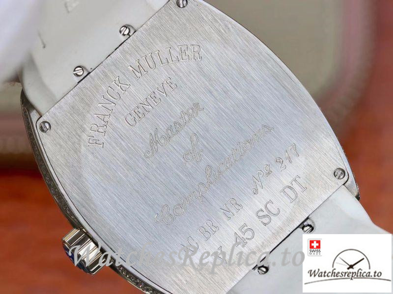Swiss Franck Muller Vanguard Replica V45.SC.DT.D.NBR.CD.5N.NR 002 Number Markers 45MM×14MM - WatchesReplica.is