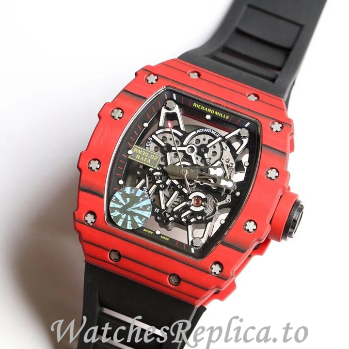 Richard Mille Replica RM35-02 Rubber strap 50MM - WatchesReplica.is