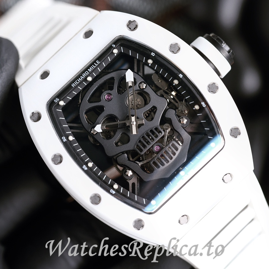 Richard Mille Replica RM052 Rubber strap 50MM - WatchesReplica.is