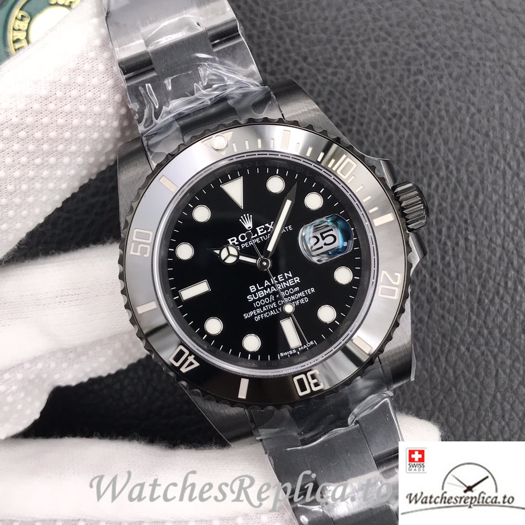 Swiss Rolex Submariner Replica 116610LN Stainless steel strap 40MM - WatchesReplica.is