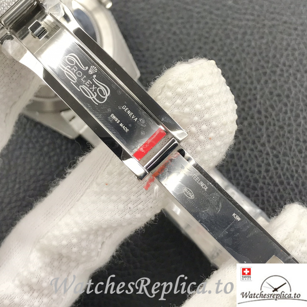Swiss Rolex Datejust Replica Stainless steel strap 41MM - WatchesReplica.is