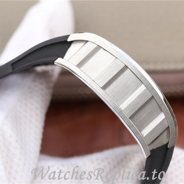 Richard Mille Replica RM011 Rubber strap 50MM - WatchesReplica.is