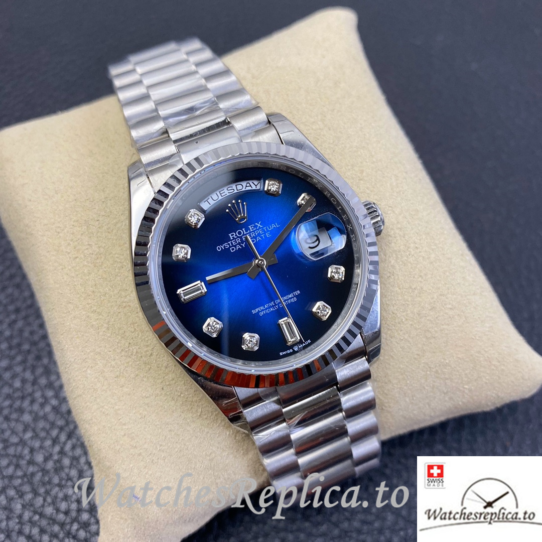 Swiss Rolex Datejust Replica 126233 Stainless steel strap 36MM - WatchesReplica.is