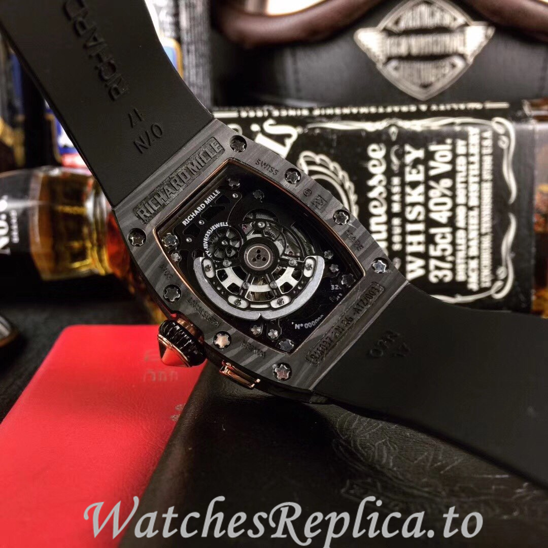 Richard Mille Replica RM037 Rubber strap 45MM - WatchesReplica.is
