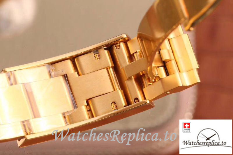 Swiss Rolex Submariner Date Replica 116618LN Gold Strap 40MM - WatchesReplica.is