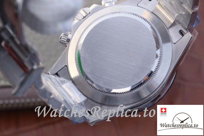 Swiss Rolex Daytona Cosmograph Replica 116500LN 001 Silver Strap 40MM - WatchesReplica.is
