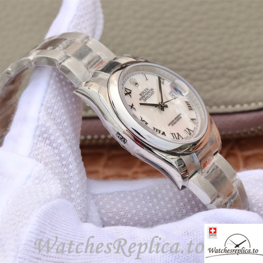 Swiss Rolex Datejust Replica 116200 Stainless steel strap 36MM - WatchesReplica.is