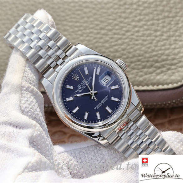 Swiss Rolex Datejust Replica 126200 Stainless steel strap 36MM - WatchesReplica.is
