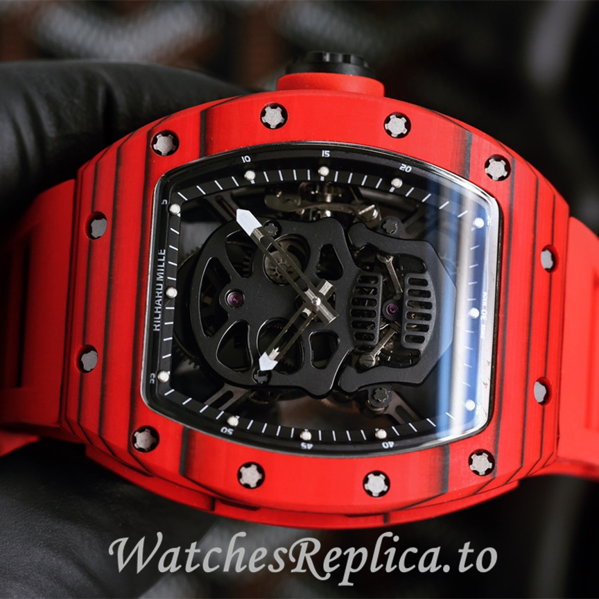 Richard Mille Replica RM052 Rubber strap 50MM - WatchesReplica.is