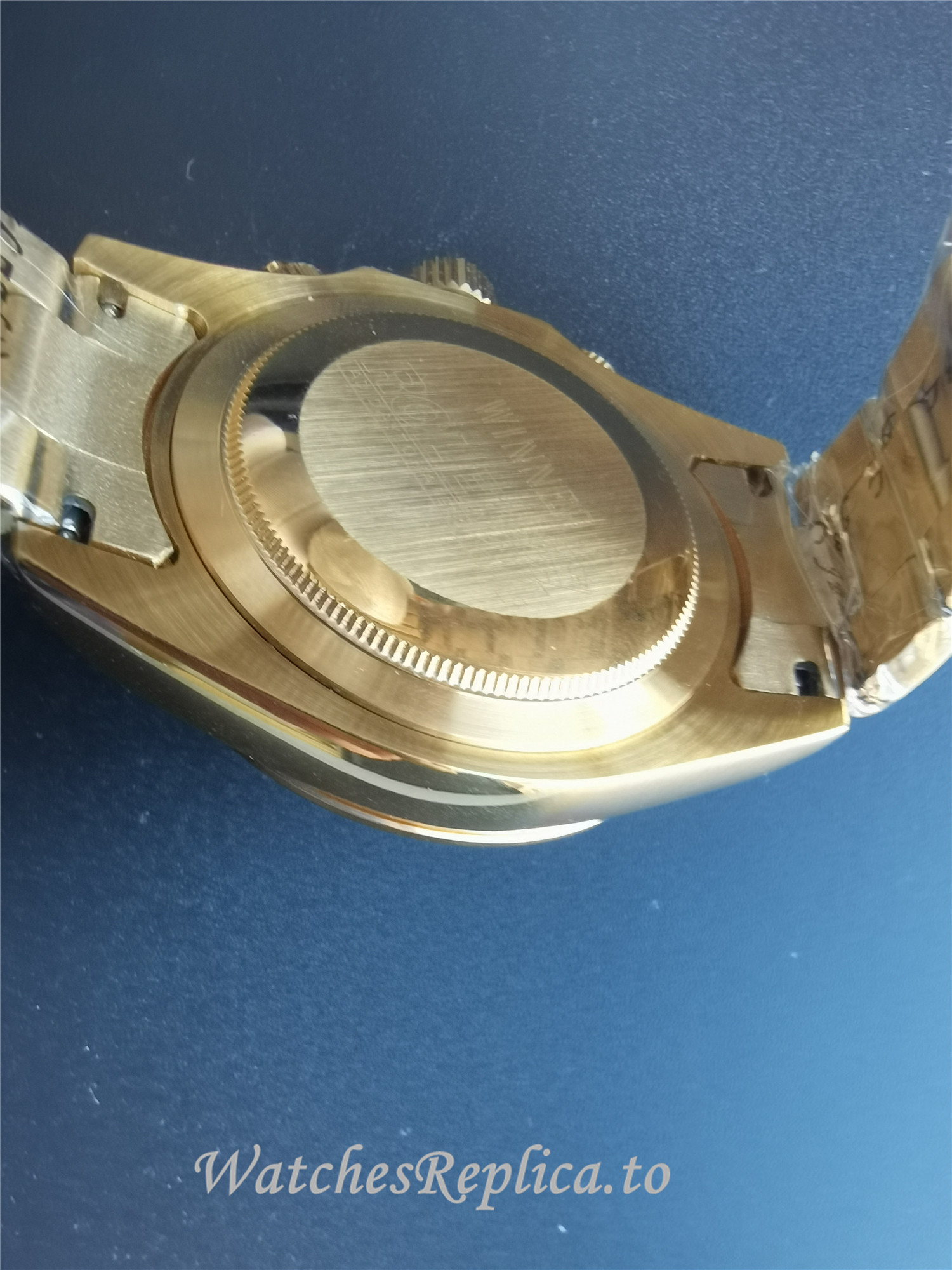 Swiss Rolex Daytona Cosmograph Replica 116528 Yellow Gold Bezel 40MM - WatchesReplica.is
