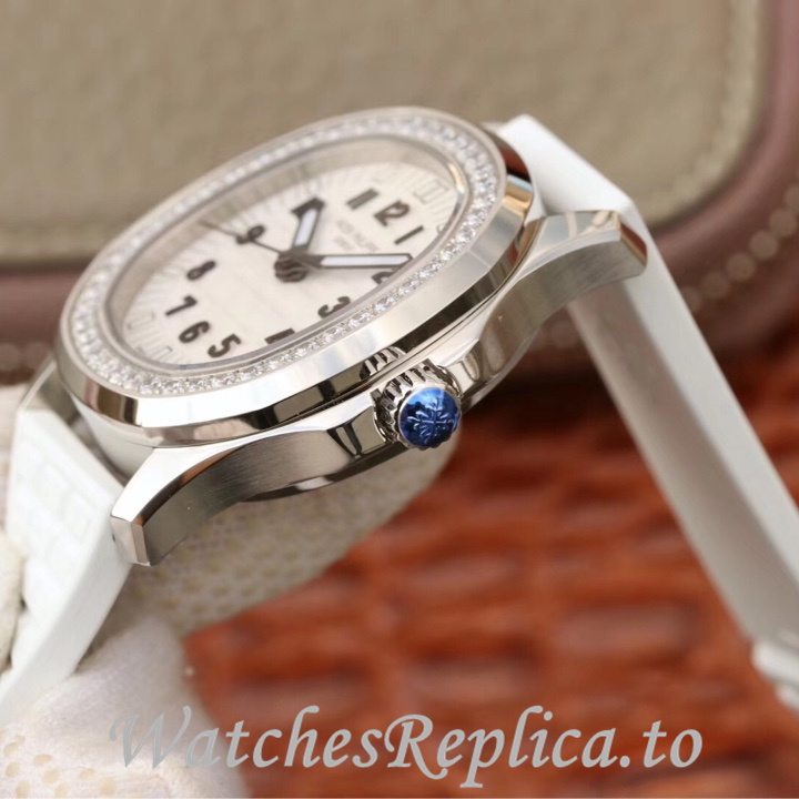 Patek Philippe Replica Aquanaut 5068 Rubber strap 35.6MM - WatchesReplica.is