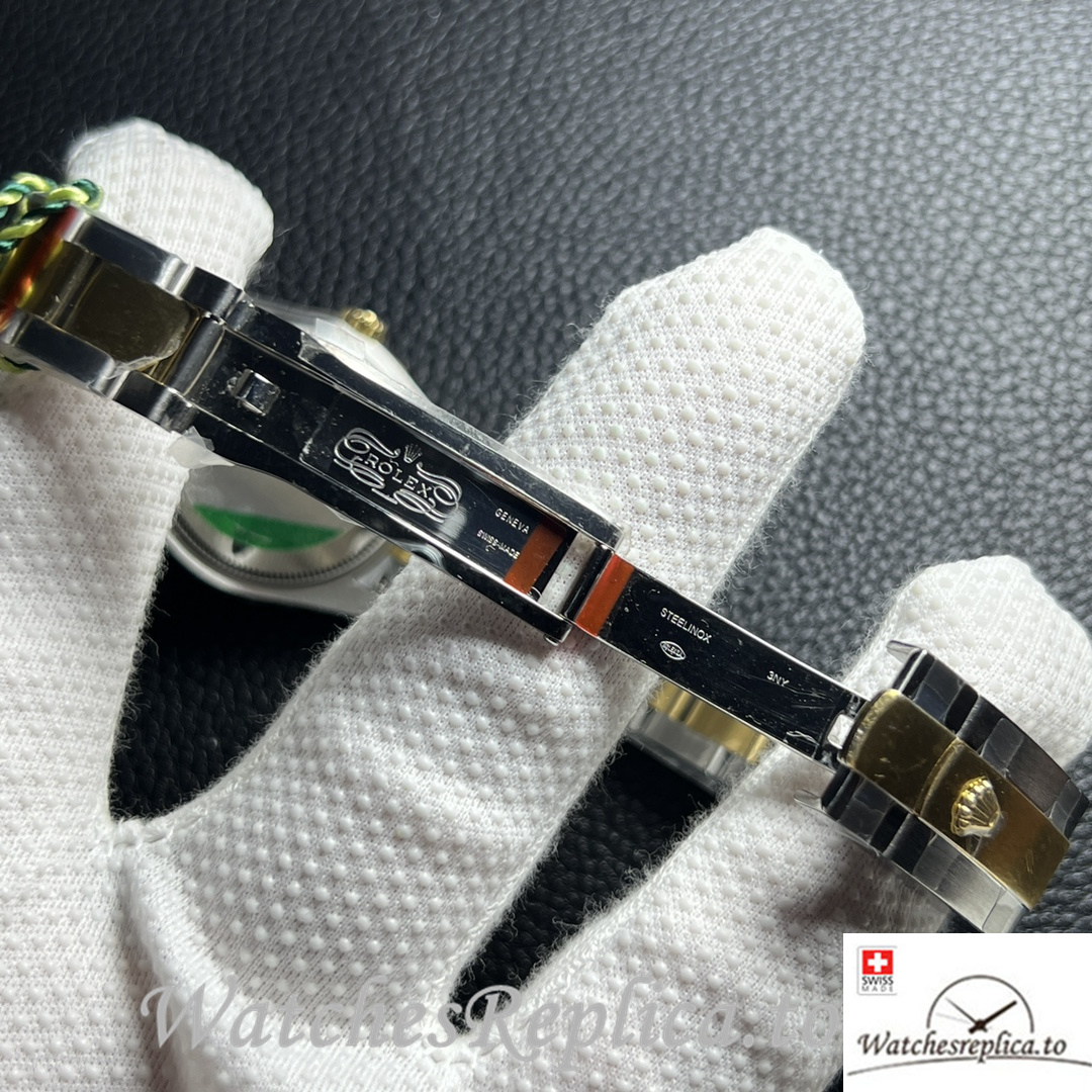 Swiss Rolex Datejust 178383 Replica Stainless steel strap 31MM - WatchesReplica.is