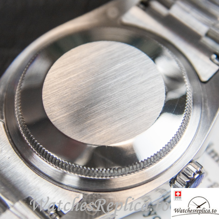 Swiss Rolex Day Date Replica Stainless steel strap 40MM - WatchesReplica.is