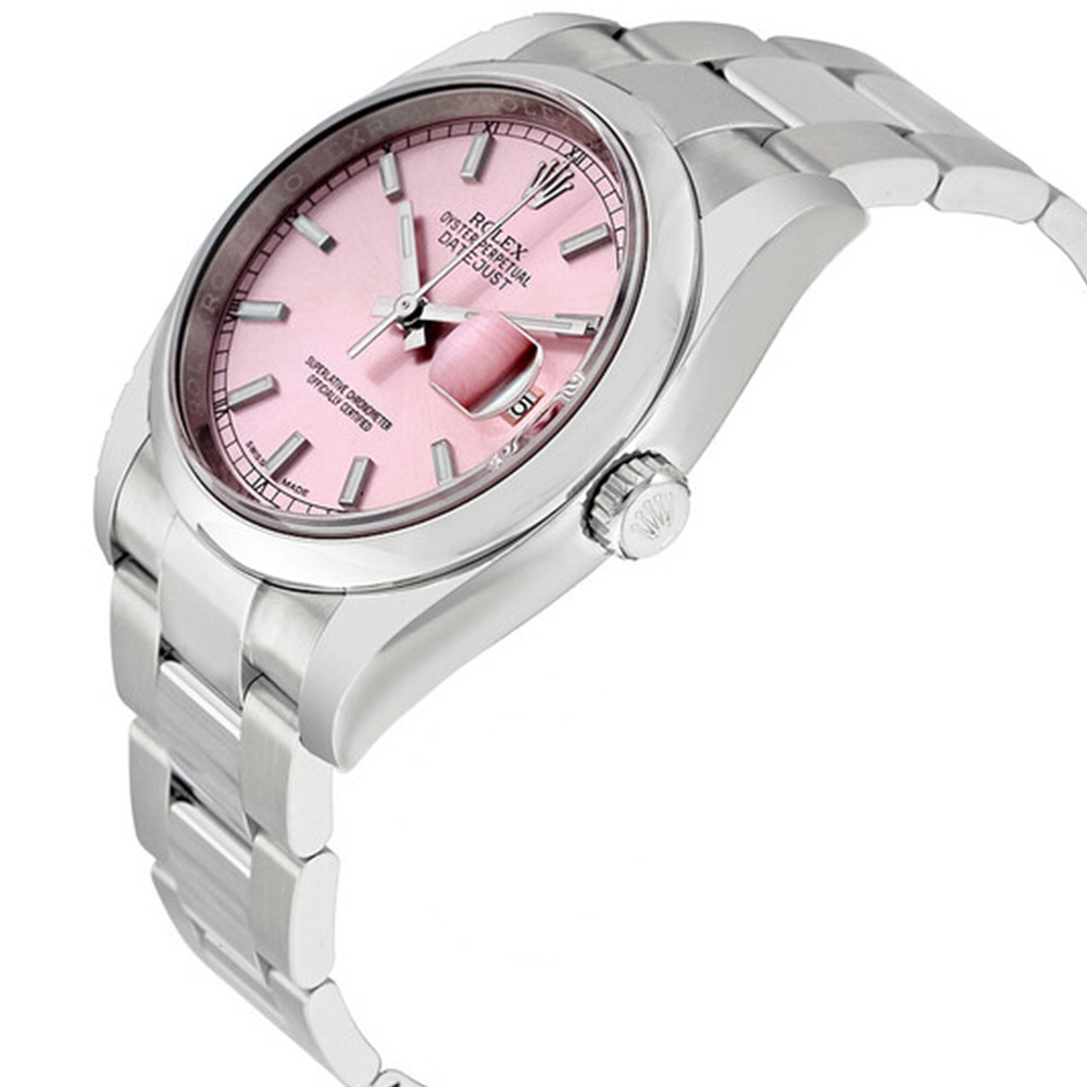 Rolex Datejust Pink Dial 116200 - WatchesReplica.is
