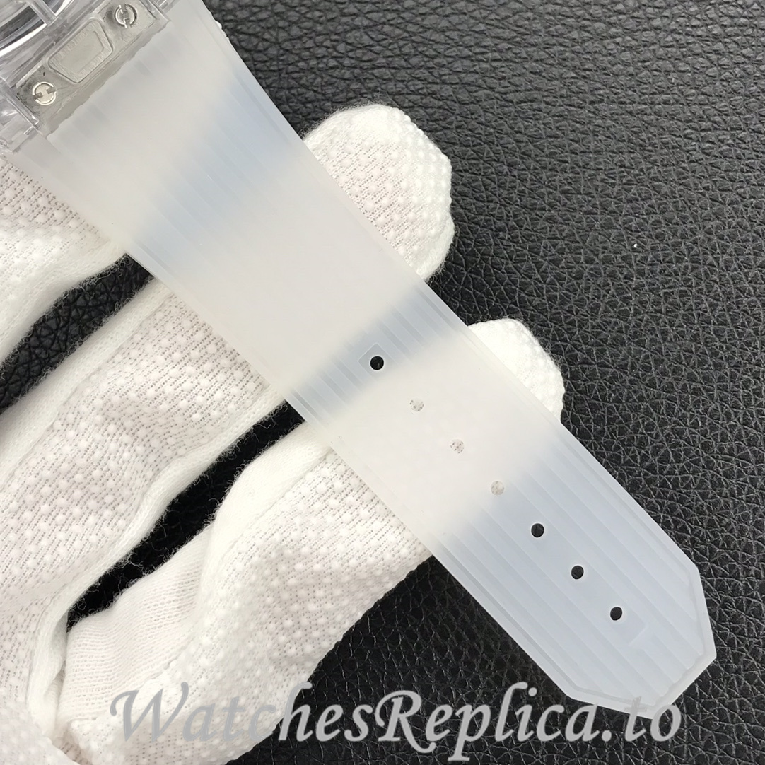 Hublot Replica 411.JX.4802.RT Rubber strap 45MM - WatchesReplica.is