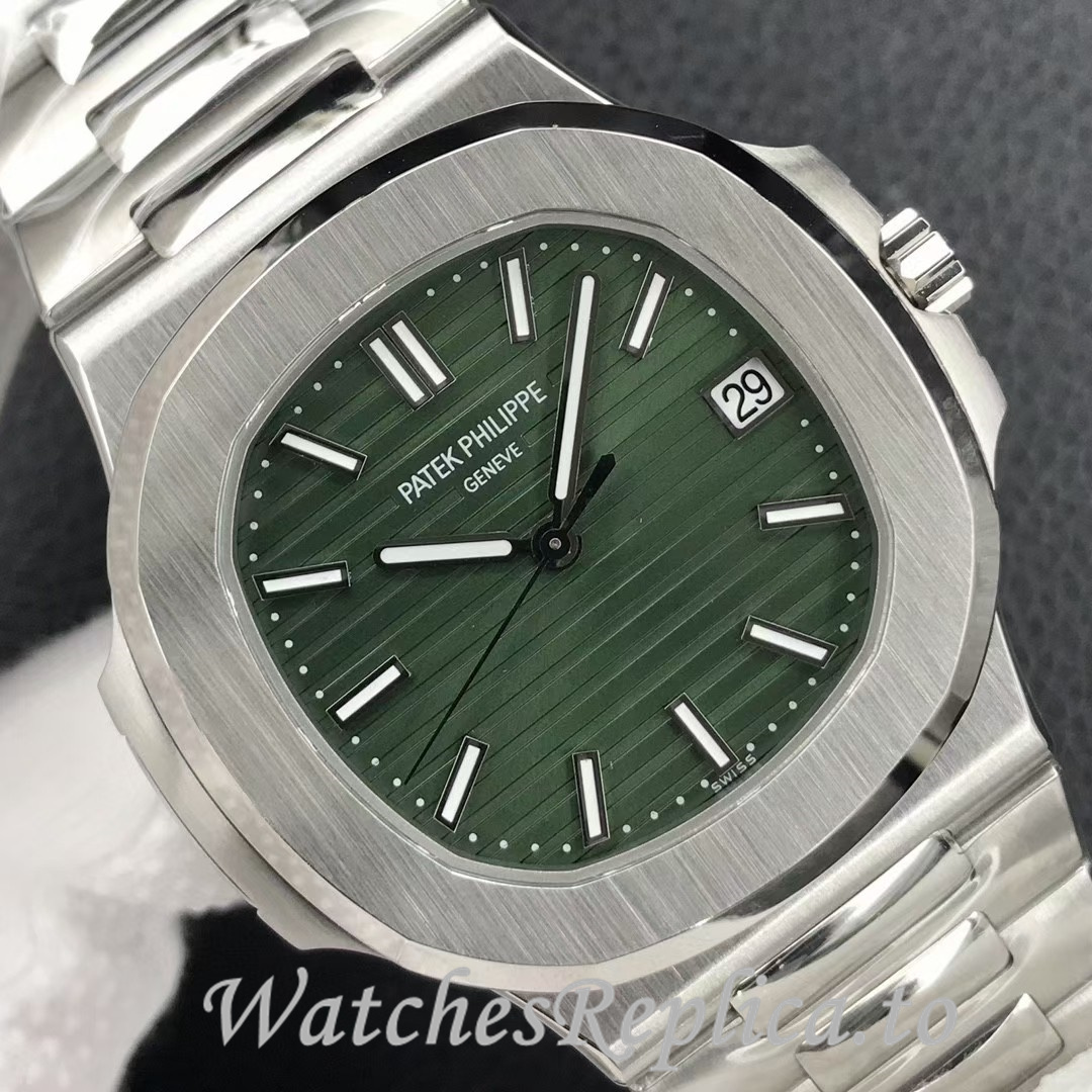 Patek Philippe Replica Nautilus 5711 Stainless steel strap 40MM - WatchesReplica.is