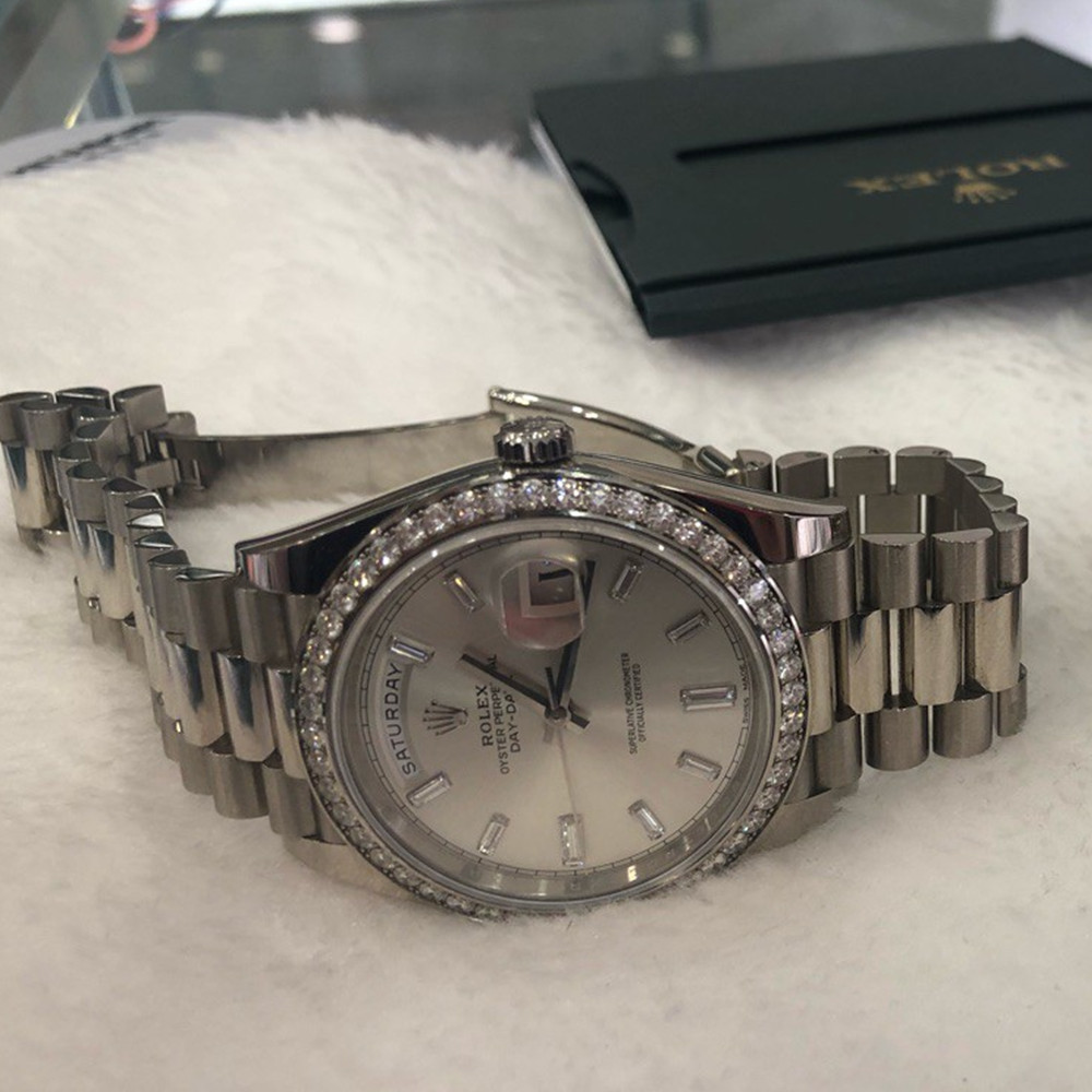 Rolex Replica Day-Date 40mm 228349RBR - WatchesReplica.is