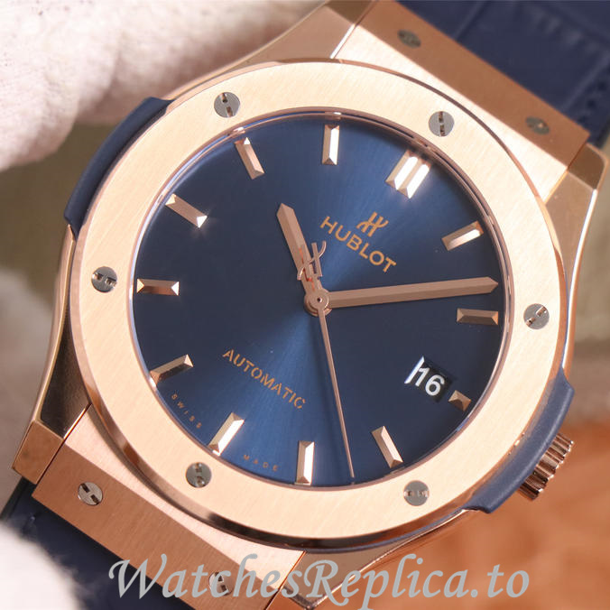 Hublot Replica Classic Fusion Series Leather strap 45MM - WatchesReplica.is