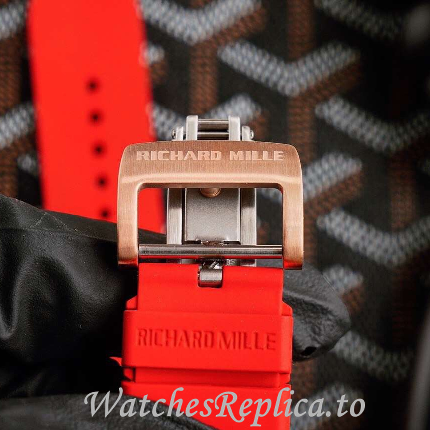 Richard Mille Replica RM53 Rubber strap 50MM - WatchesReplica.is