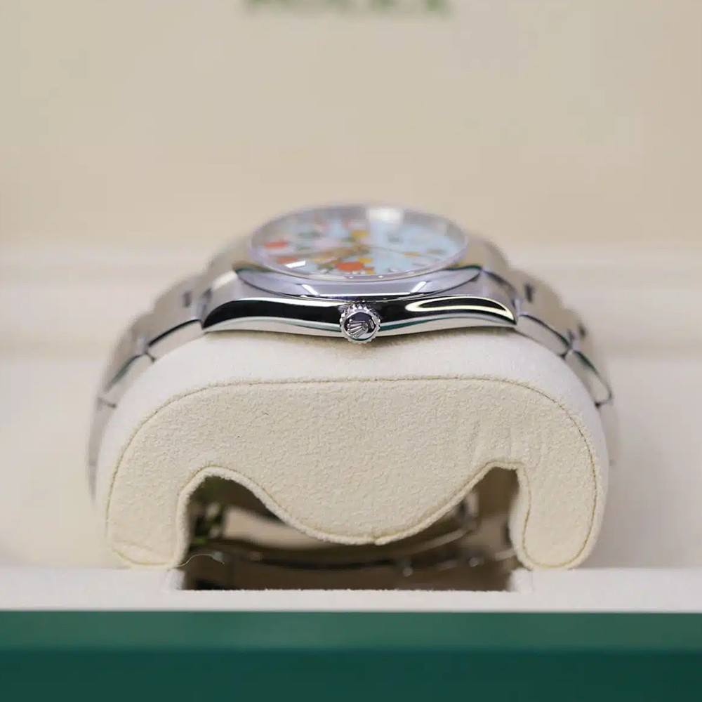 Rolex Oyster Perpetual 124300-0008 Celebration Dial 41 mm - WatchesReplica.is