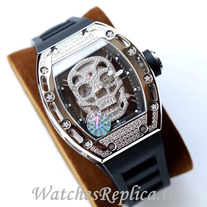 Richard Mille Replica RM052 Rubber strap 50MM - WatchesReplica.is