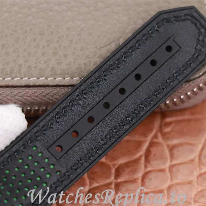 Hublot Replica MASTERPIECE Series Leather strap 45MM - WatchesReplica.is