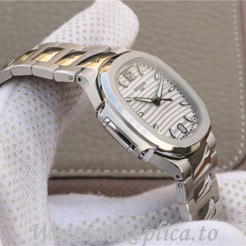 Patek Philippe Replica Nautilus 7118 Stainless steel strap 35.2MM - WatchesReplica.is