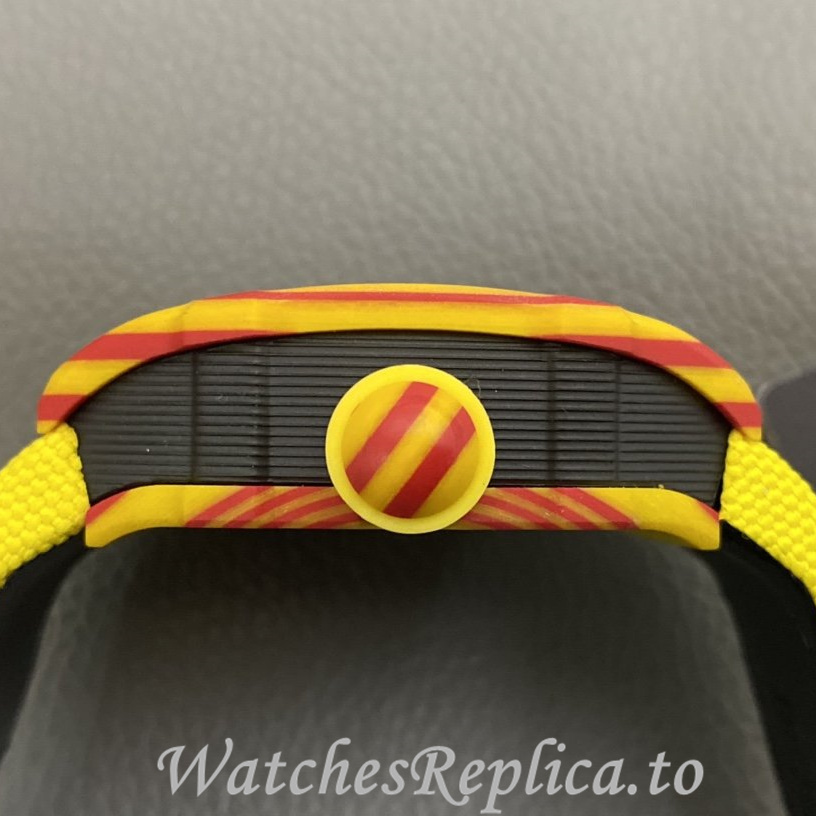 Richard Mille Replica RM27-03 Canvas strap 48MM - WatchesReplica.is