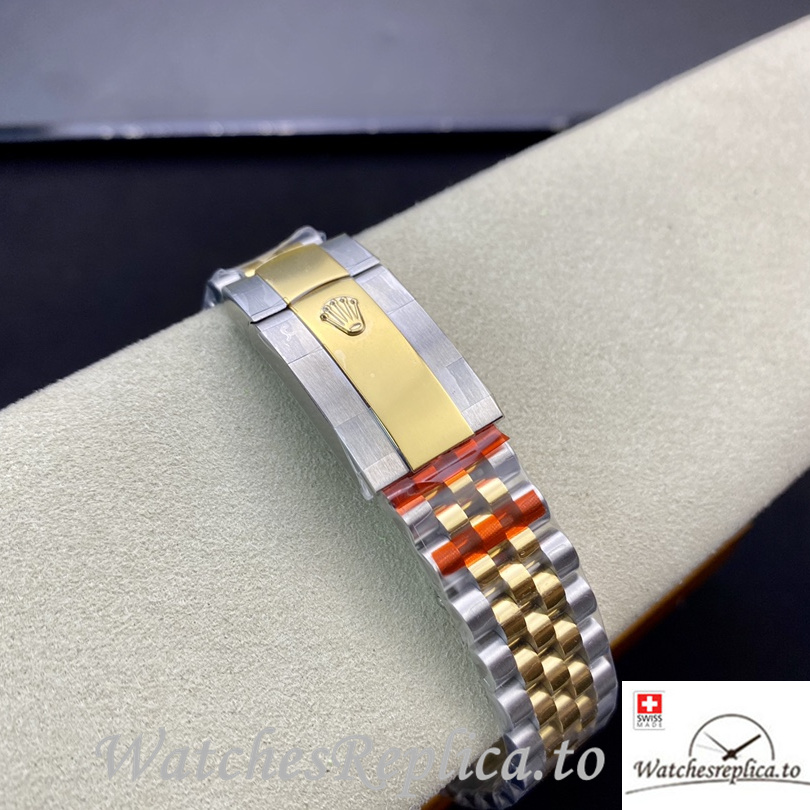Swiss Rolex Datejust Replica 126233 Stainless steel strap 36MM Silver Dial - WatchesReplica.is