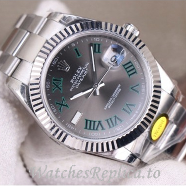 Swiss Rolex Datejust Replica 126334 Stainless steel strap 41MM - WatchesReplica.is