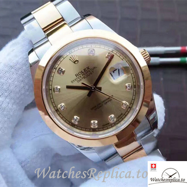 Swiss Rolex Datejust 126303-0011 Stainless steel strap 41MM - WatchesReplica.is