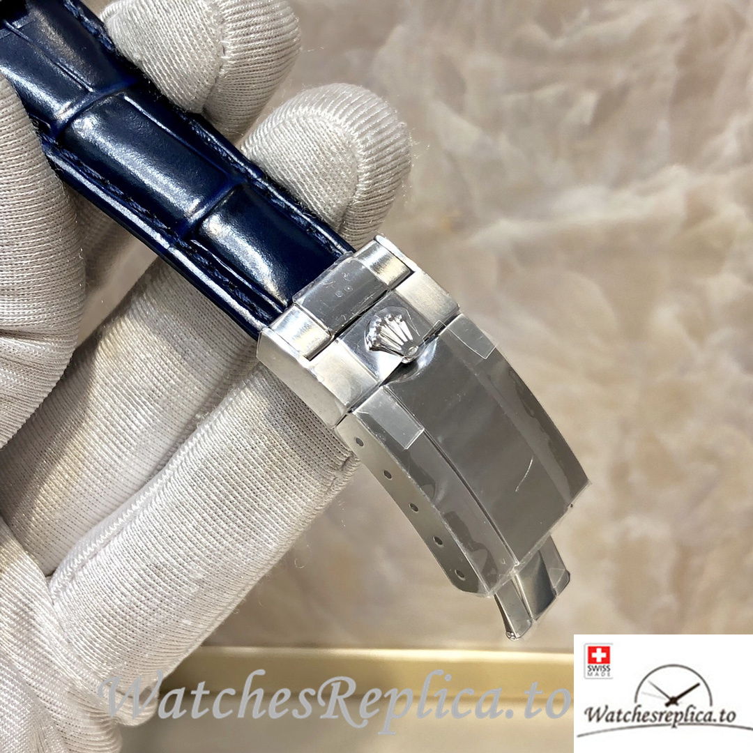 Swiss Rolex Daytona 116599 Replica Leather strap 40MM - WatchesReplica.is