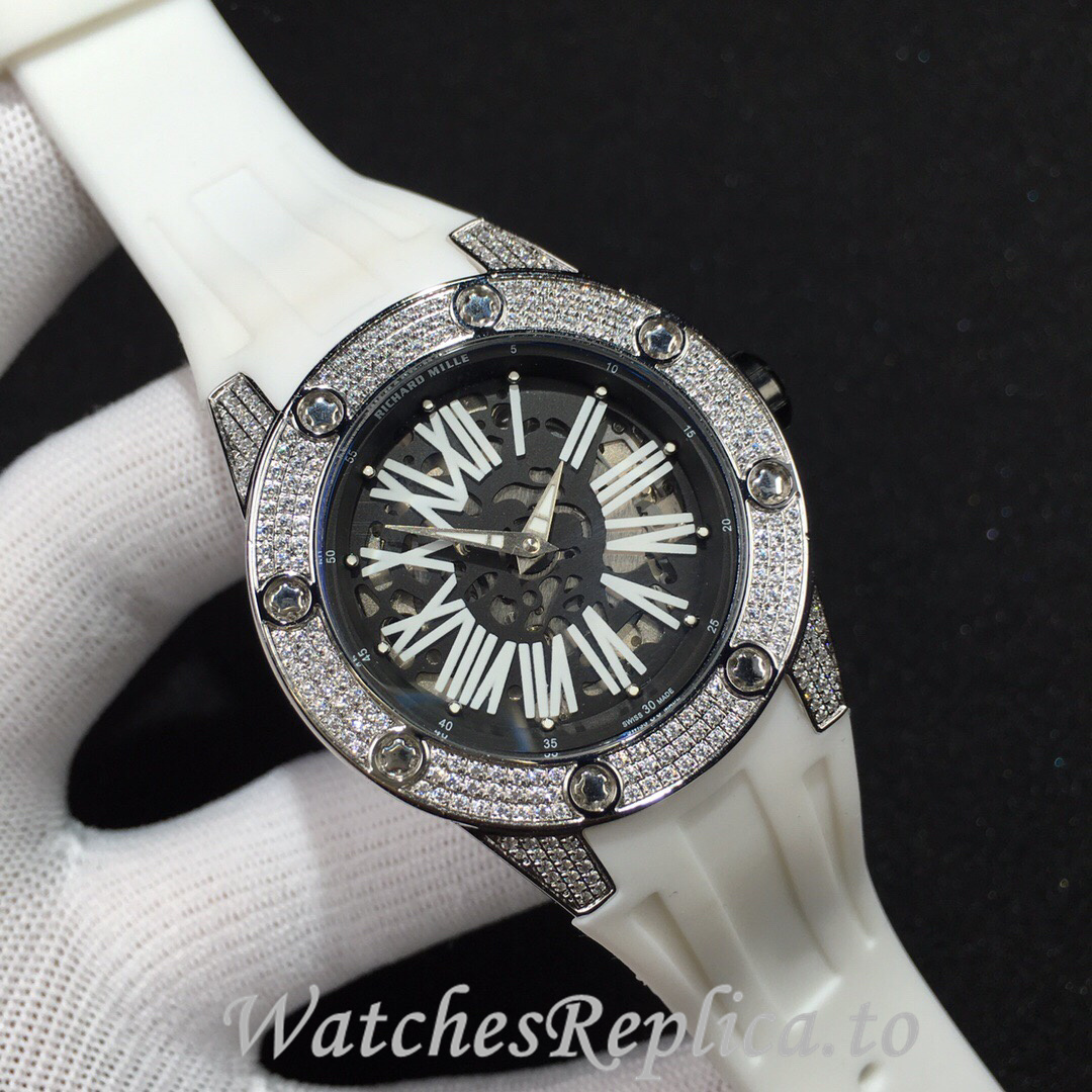 Richard Mille Replica RM033 Rubber strap 46MM - WatchesReplica.is