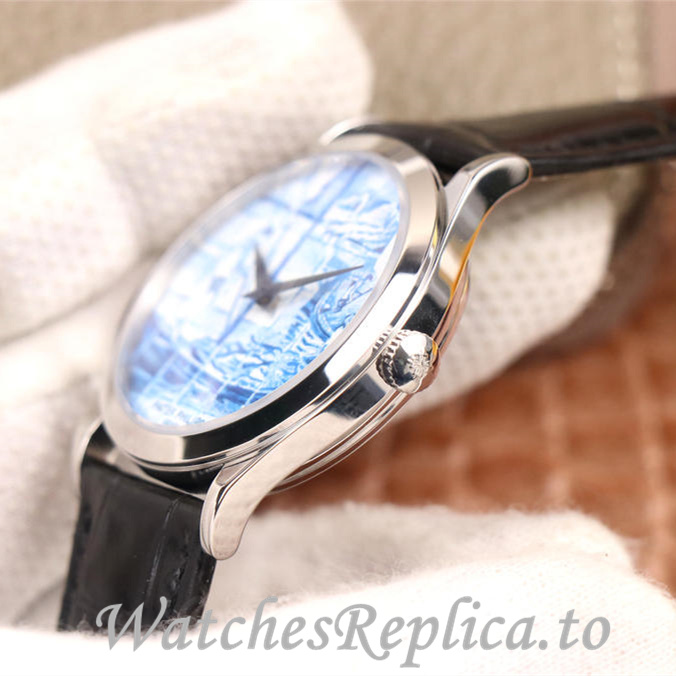 Patek Philippe Replica Calatrava 5089G-062 Leather strap 38.6MM - WatchesReplica.is