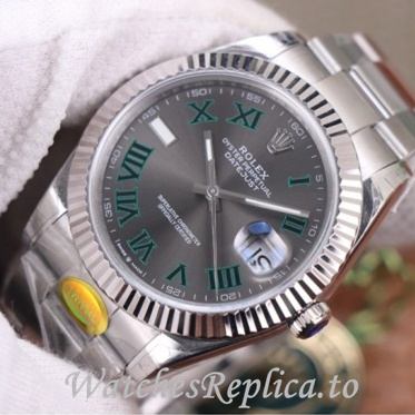 Swiss Rolex Datejust Replica 126334 Stainless steel strap 41MM - WatchesReplica.is