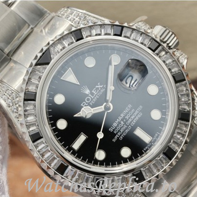Swiss Rolex Submariner Replica 116610 Stainless steel strap 40MM - WatchesReplica.is