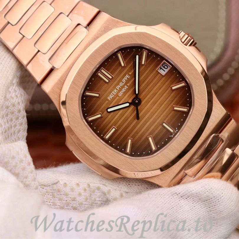 Patek Philippe Replica Nautilus 5711 Stainless steel strap 40MM - WatchesReplica.is